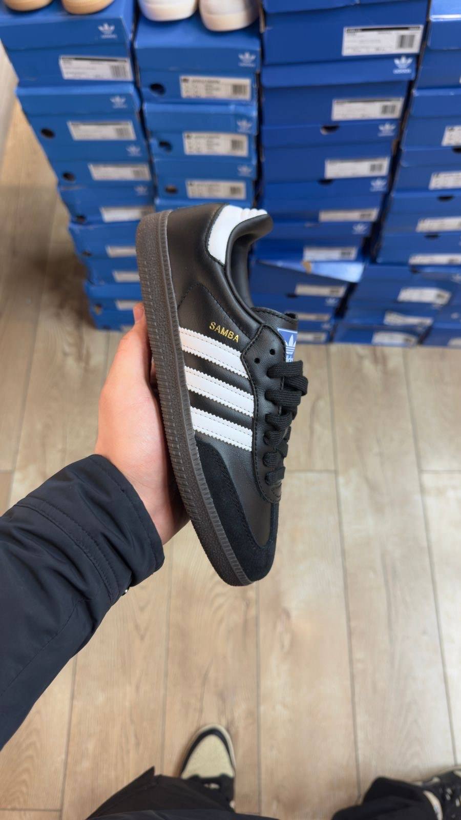Adidas Samba Premium💎 Черные